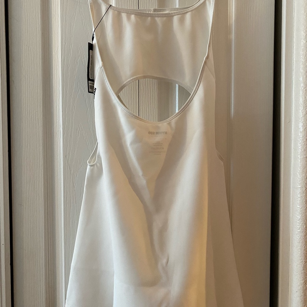 HYEIN SEO SPORT DRESS IN WHITE